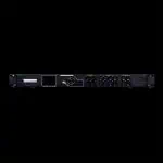 Processore VX400 Novastar per LED Wall Professionali in Prospettiva Frontale su Sfondo Nero