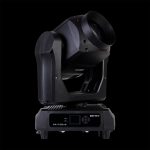 Testa Mobile Mini Sharpy 380 IP65 su Sfondo Nero