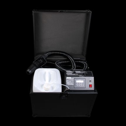 Macchina della Neve Professionale su Sfondo Nero