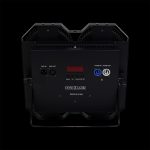 Accecatore 400W LED COB 2 Colori Retro in Prospettiva Frontale su Sfondo Nero