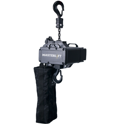 Motore Elettrico a Catena 250Kg D8 PLUS MASTERLIFT Certificato TÜV Rheinland, Paranco Professionale per Rigging Eventi e Spettacoli Live Utilizzato alle Olimpiadi Invernali 2026, Electric Chain Hoist IP66 per Truss, Palchi e Installazioni Touring