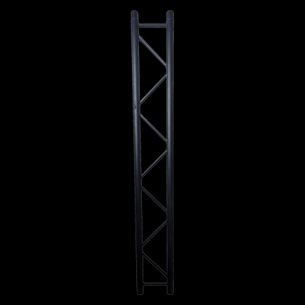 traliccio truss nero verniciato da 3 metri